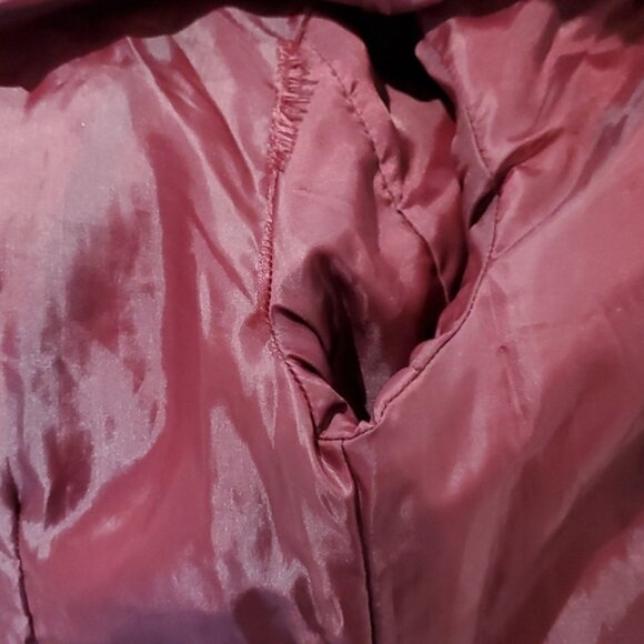 VTG VINTAGE REAL FUR WITH LEATHER TRIM FULL LENGTH COAT FOR THE GOAT - Picture 10 of 16